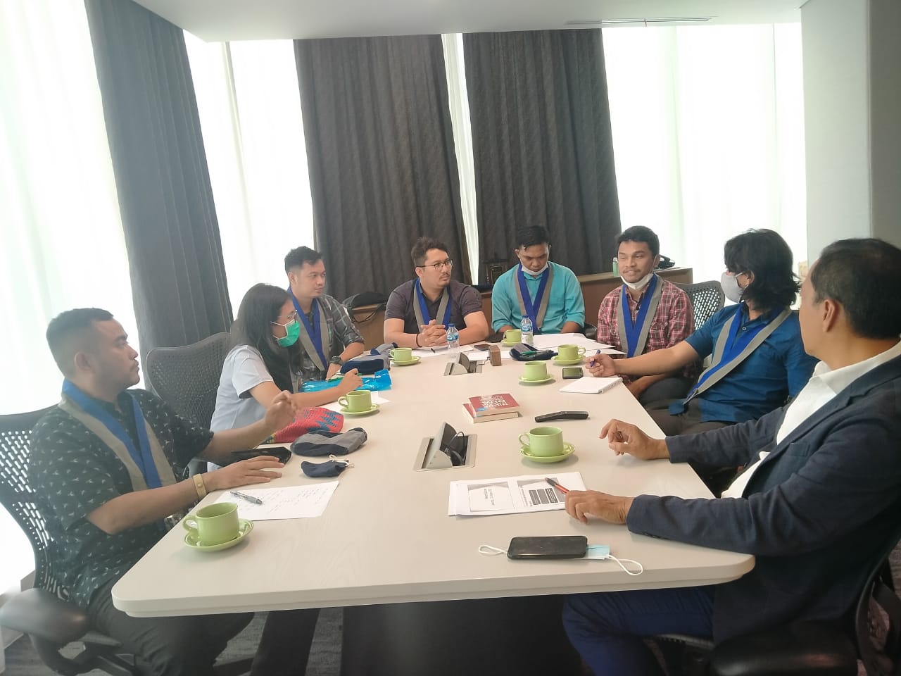 Suasana diskusi dalam agenda pra pleno PP GMKI/istimewa